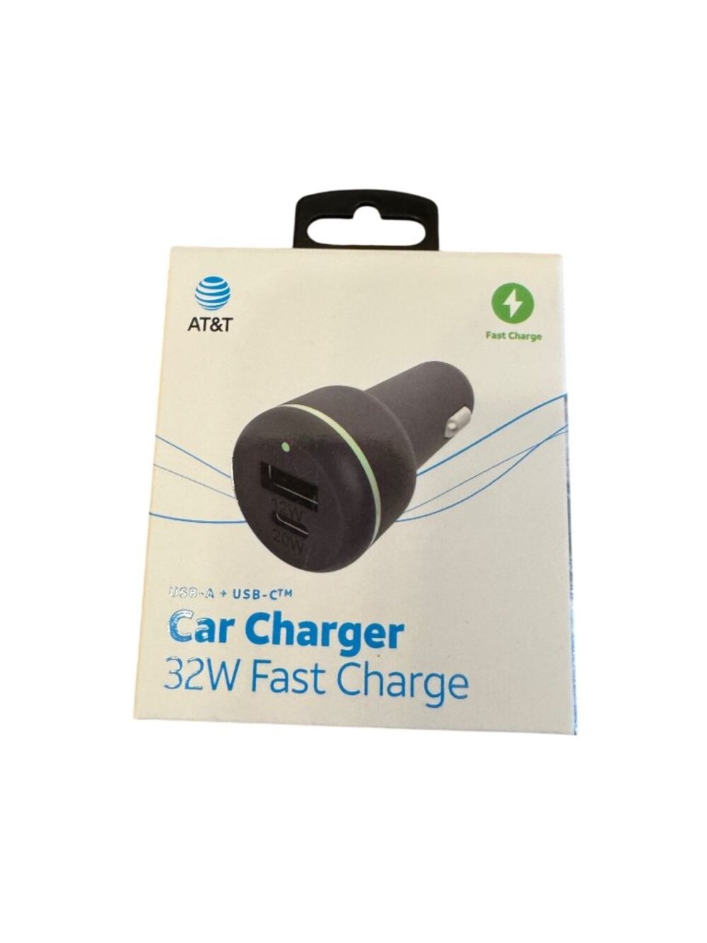 NWT AT&T car charger 32W fast charge